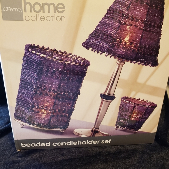 3 piece candleholder set - Picture 6 of 7